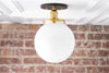 CEILING LIGHT MODEL No. 1081