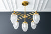 Skyscraper Chandelier for Dining Room | Art Deco Ceiling Light| Model No. 5830