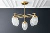 Skyscraper Chandelier for Dining Room | Art Deco Ceiling Light| Model No. 5830