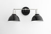 Black Vanity Light - Farmhouse Vanity - Industrial Lighting - Foyer Lighting - Vanity Light - Hallway Light - Modern Vanity - Model No. 6407