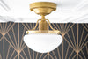 CEILING LIGHT MODEL No. 8491