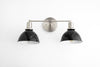 Black Vanity Light - Farmhouse Vanity - Industrial Lighting - Foyer Lighting - Vanity Light - Hallway Light - Modern Vanity - Model No. 6407