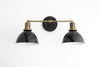 Black Vanity Light - Farmhouse Vanity - Industrial Lighting - Foyer Lighting - Vanity Light - Hallway Light - Modern Vanity - Model No. 6407