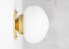 Semi Flush Light - Bathroom Lighting - Bedroom Light - Kitchen Lighting - Sconce - Model No. 4852