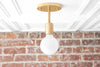 CEILING LIGHT MODEL No. 2165