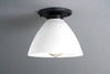 Simple Lighting - Modern Ceiling Light - Light Fixture - Glass Shade - Utility Light - Model No. 3635