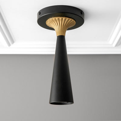 Ceiling Light-Cone Shade Light-Art Deco Lamp-Ceiling Lamp - Model No. 2990