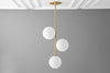 Chandelier Light-Ceiling Light-Globe Ceiling Light-Light Fixture - Model No. 1916