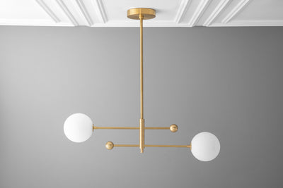 Chandelier Light-Globe Lights-Light Fixture-Brass Lamp - Model No. 2765