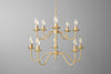 Chandelier Light-Dining Chandelier-Ceiling Fixture-Mid Century Lighting - Model No. 2759