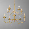 Chandelier Light-Dining Chandelier-Ceiling Fixture-Mid Century Lighting - Model No. 2759